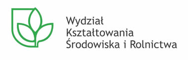 Logotyp Wydziału Biały